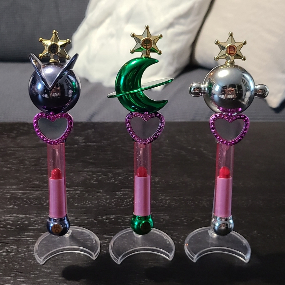 Sailor Moon Super Stick Wands & Lip Rod Gashapon Vol 3